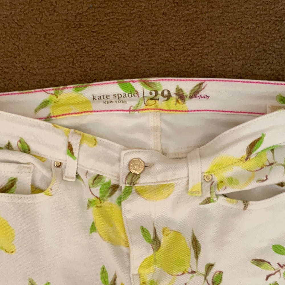 Kate Spade Lemon 🍋 Jeans 29